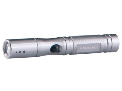 Grundig Led Tech Aluminium, 13cm Taskulamppu, alumiini Grundig Led Tech Aluminium, 13cm Taskulamppu, alumiini